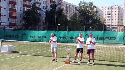 Награждение победителей кубка Тоболького кремля по большому тениссу
